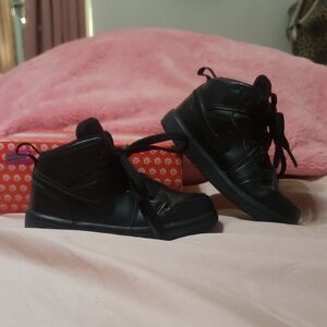 Jordan Kids Black High-Top Sneakers